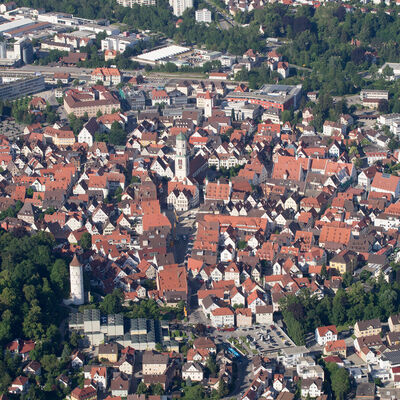 Town centre of Biberach